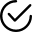 A green background with an image of a check mark.